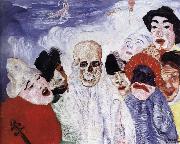 James Ensor Death and the Masks Sweden oil painting reproduction